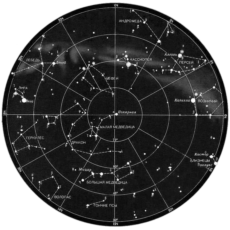 Карта звездного неба картинки